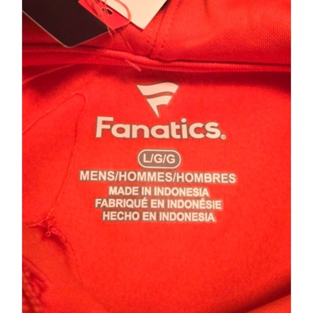 Fanatics Oklahoma State Cowboys‎ Hoodie Men's Large Orange/Black NWT - Picture 7 of 10